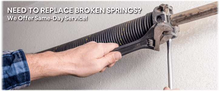 Broken Garage Door Spring Pittsburgh PA